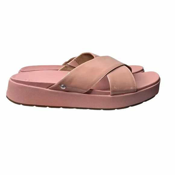 UGG Pink Mauve Emily slide sandels size 11 - Picture 1 of 8